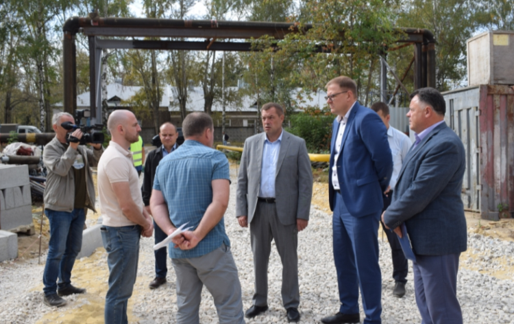 Мэр Рязани Артемов проверил подготовку к предстоящему отопительному сезону
