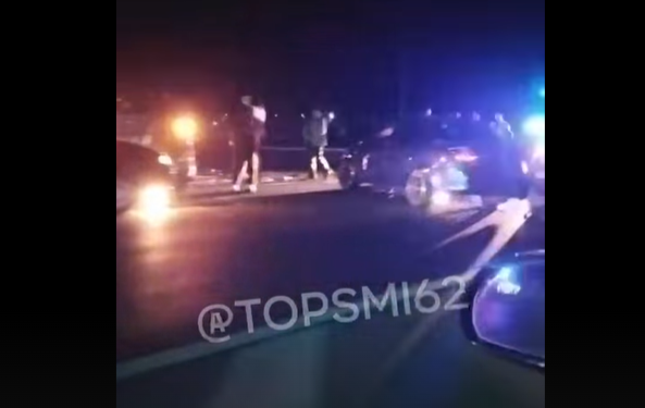 В Рязанском районе на трассе М5 столкнулись 4 автомобиля