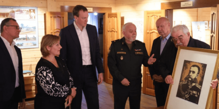 Рязанский губернатор Малков посетил музей-усадьбу генерала Скобелева в селе Заборово