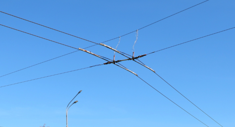 В Рязани из-за обрыва троллейбусной сети троллейбусы №№5 и 16 изменят маршрут