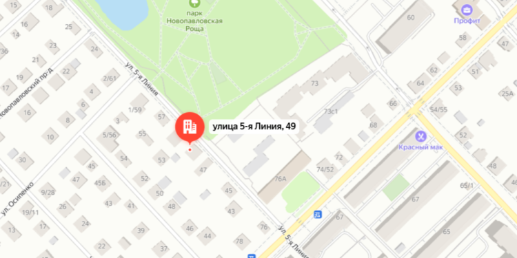 На улице 5-я Линия перекроют движение транспорта до 24 октября