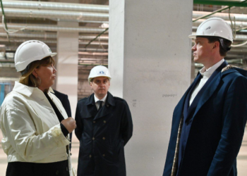 Малков проконтролировал ход строительства двух заводов в Скопинском районе