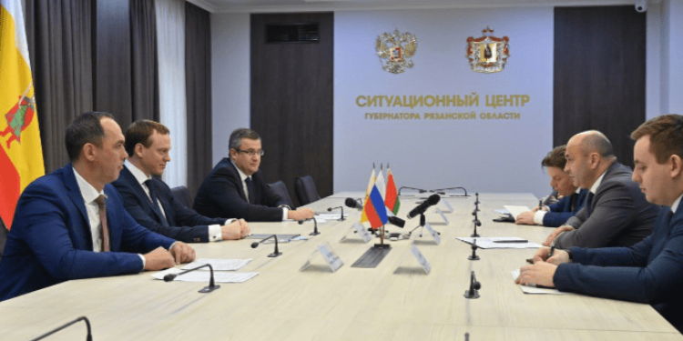 Рязанский губернатор Малков провел встречу с Александром Рогожником