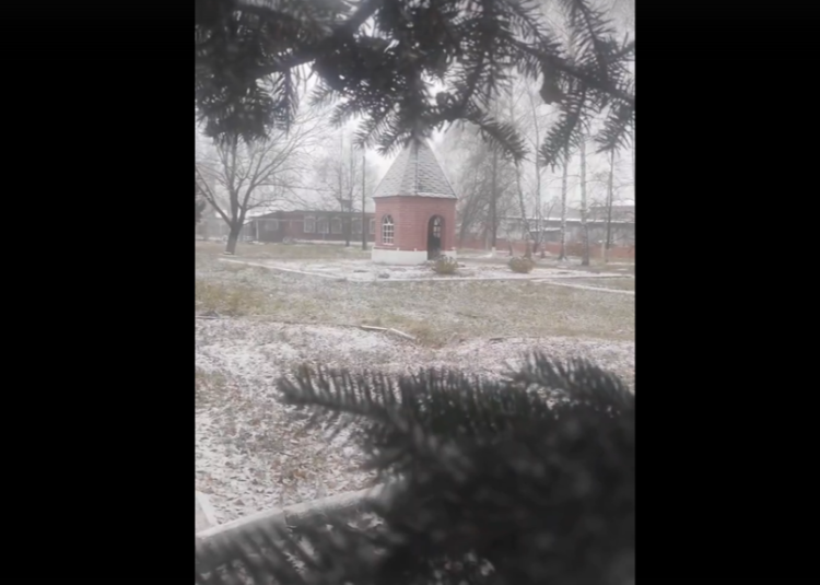 В Ермишинском и Касимовском районах 1 ноября выпал снег