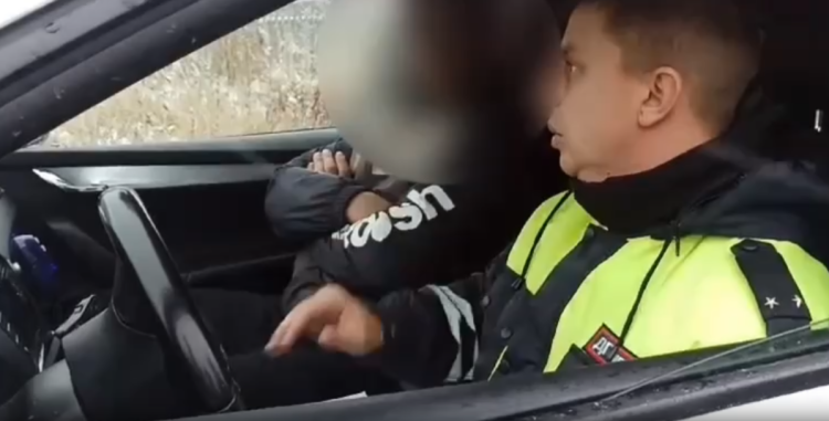 В рязанском Ряжске поймали 27-летнего нетрезвого водителя на ВАЗ