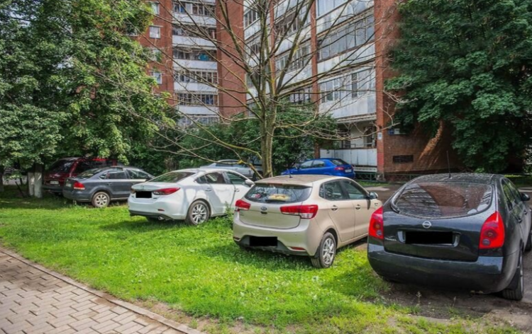 С начала 2024 года в Рязани оштрафовали 3506 водителей, парковавшихся на газонах