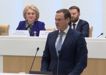 Рязанский губернатор Малков выступил с докладом на парламентских слушаниях в Совфеде