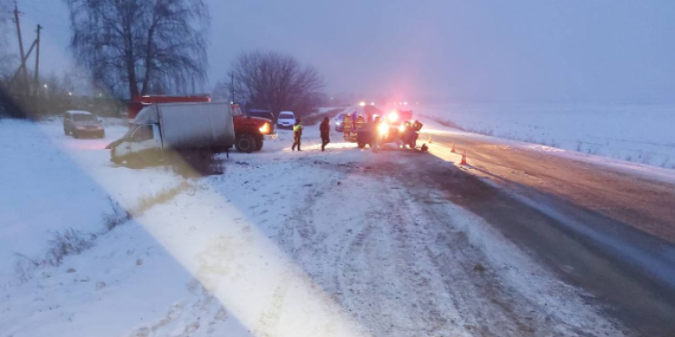 Рязанские полицейские опубликовали фото с места смертельного ДТП в Рыбновском районе Рязанские полицейские опубликовали фото с места смертельного ДТП в Рыбновском районе