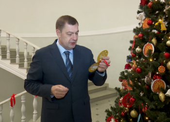 Мэр Рязани Артемов принял участие в акции «Елка желаний»