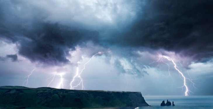 24 декабря в Рязани прогремели гром и грозы