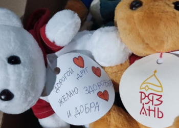 Детям-переселенцам из Курска рязанцы направили мягкие игрушки Детям-переселенцам из Курска рязанцы направили мягкие игрушки