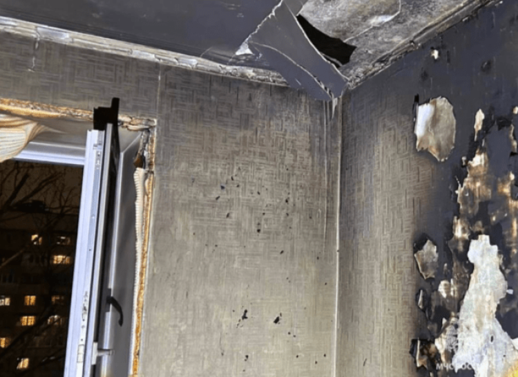 При пожаре на улице Советской Армии сотрудники МЧС спасли мужчину