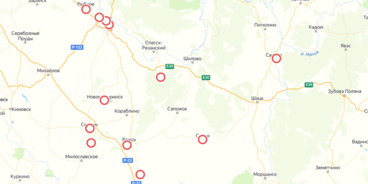 В Рязанской области составили интерактивная карта с объектами по благоустройству В Рязанской области составили интерактивная карта с объектами по благоустройству