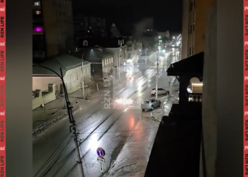 Рязанцы вновь засняли искрящиеся в городе провода