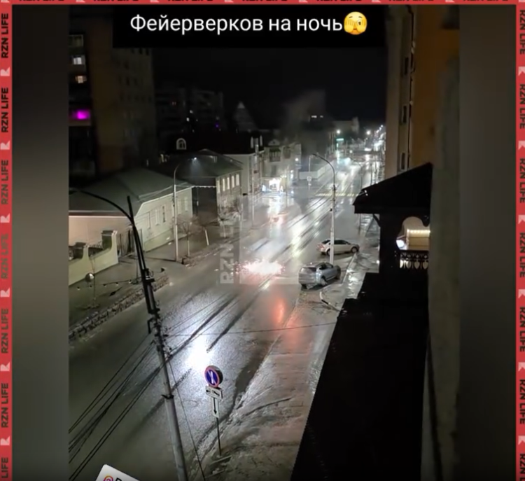 Рязанцы вновь засняли искрящиеся в городе провода