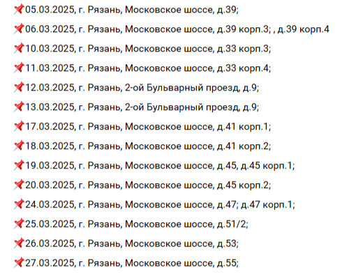 В Сети появился график проверки счетчиков горячей воды в Рязани в марте