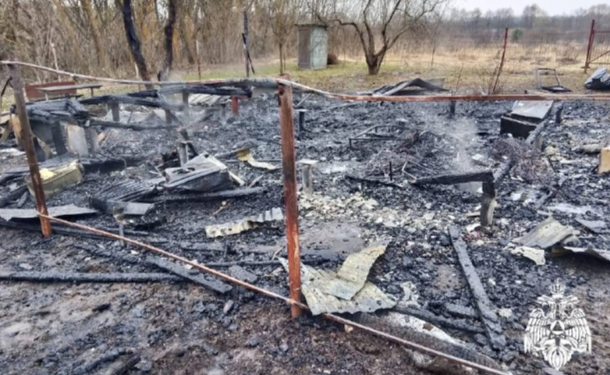 В Касимовском округе сгорел жилой дом