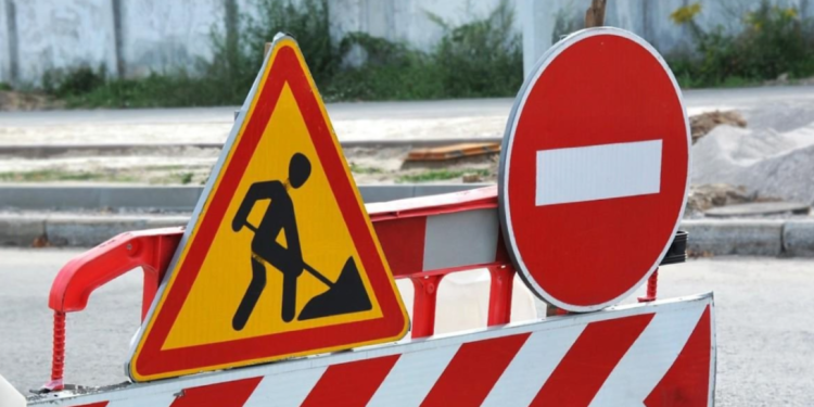 В рязанской Солотче до 21 апреля перекрыли движение транспорта по улице Гайдара