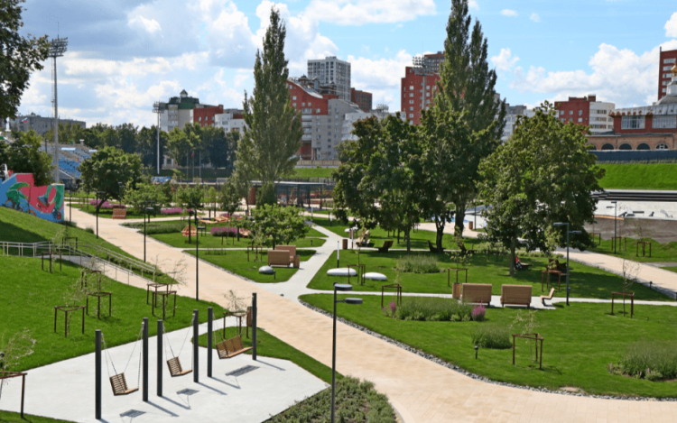 Лыбедский бульвар в Рязани включили в число 48 лучших проектов благоустройства в России