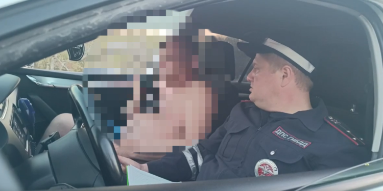 В Рязанском районе полицейские задержали 46-летнего нетрезвого водителя