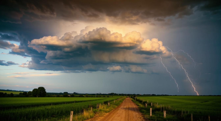 МЧС: в Рязанской области ожидается дождь и гроза 23 и 24 апреля