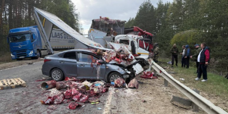 В ДТП в Клепиковском районе погиб один человек, четверо пострадали