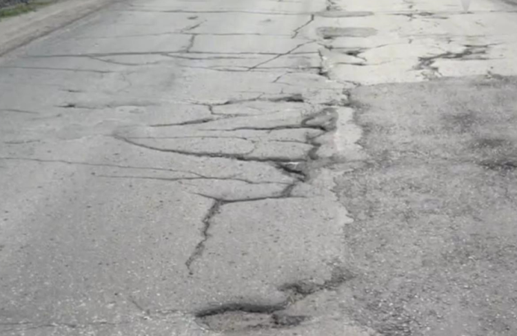 Рязанка сообщила о плохом состоянии дороги, ведущей до Ухолова