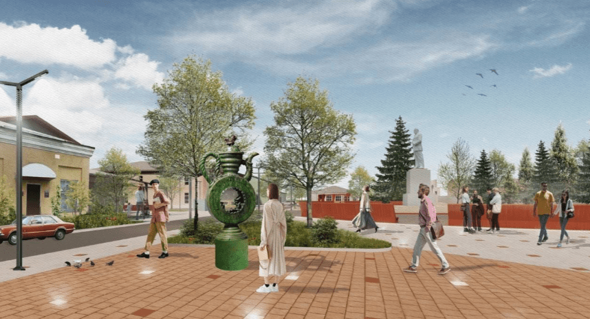 В рязанском Скопине стартовал проект по благоустройству «Гончарная сказка»