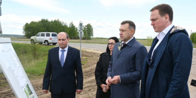 Рязанский губернатор Малков оценил состояние дорог в Ермишинском районе