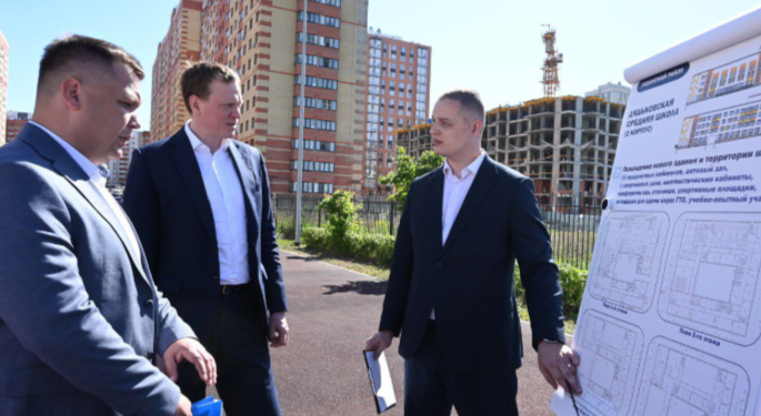 Губернатор Павел Малков посетил с рабочей поездкой Рязанский район