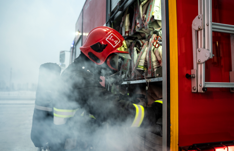 На пожаре в Касимовском округе погиб мужчина