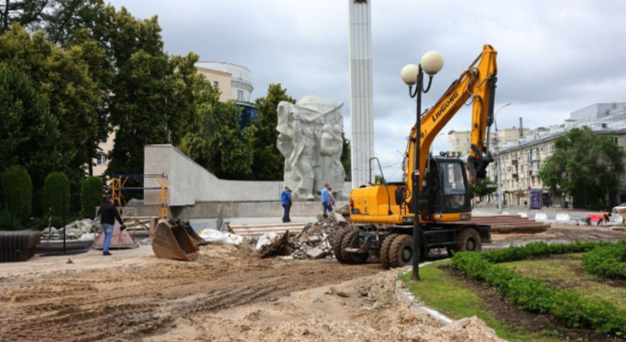 Артемов: провода над рязанской площадью Победы уберут под землю