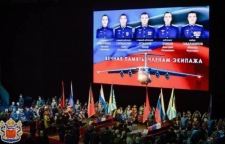 В Оренбурге почтили память разбившегося под Рязанью экипажа самолета Ил-76