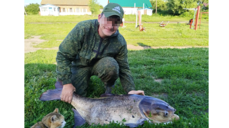 В Ухоловском районе школьник поймал рыбу весом более 24 килограммов