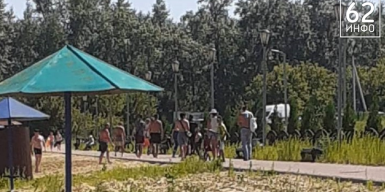 В Александро-Невском районе на пляже умер мужчина