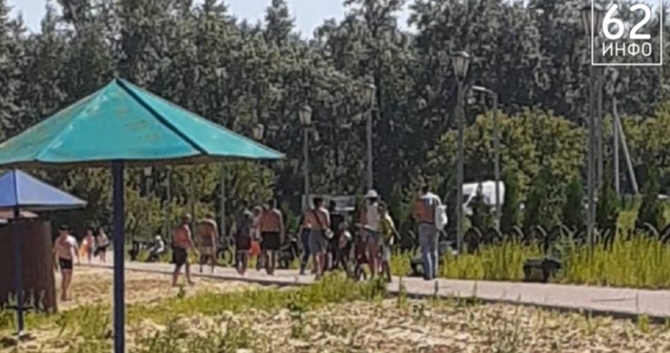 В Александро-Невском районе на пляже умер мужчина