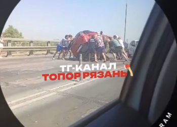 На въезде в Рязань произошло серьезное ДТП
