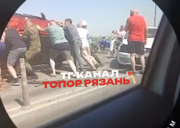 На въезде в Рязань произошло серьезное ДТП