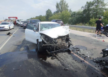 В ДТП под Рязанью пострадали 4 человека, в том числе 7-летний ребенок