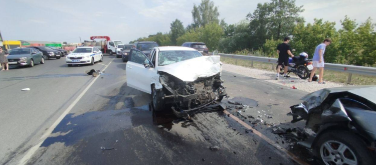 В ДТП под Рязанью пострадали 4 человека, в том числе 7-летний ребенок