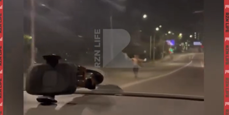 Рязанских водителей предупредили о мужчине, разгуливающем ночью по проезжей части