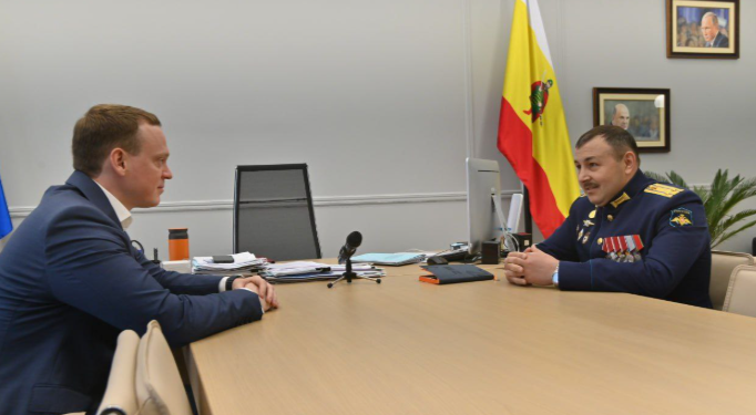 В рязанском правительстве начал стажировку ветеран СВО Сергей Галстян В рязанском правительстве начал стажировку ветеран СВО Сергей Галстян