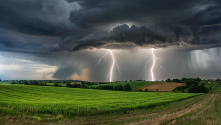 Во вторник в Рязанской области ожидается туман, дождь с грозой и до +26 градусов