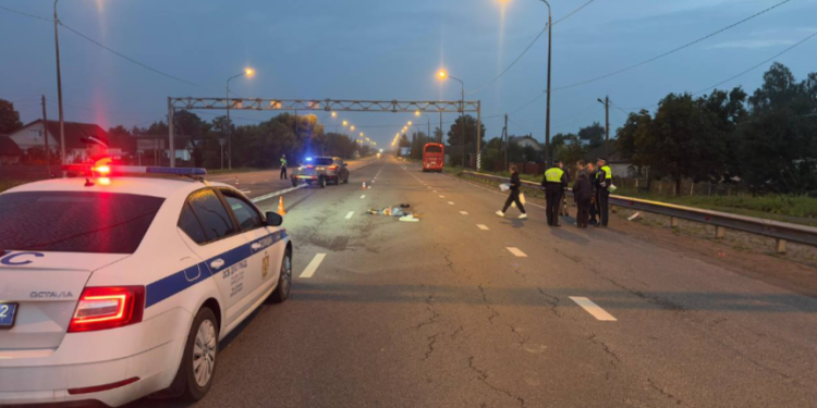 В Рыбновском районе водитель на легковушке насмерть сбил пешехода