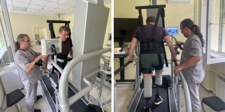 Рязанские медики рассказали о реабилитации участника СВО, потерявшего обе ноги