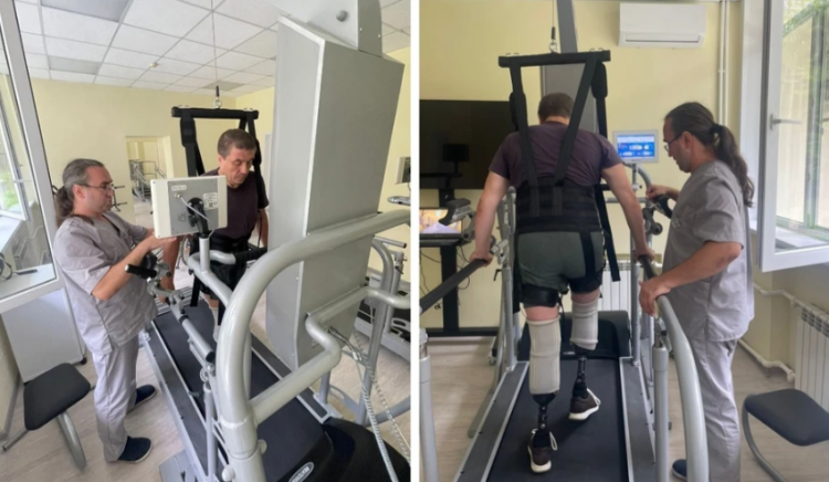 Рязанские медики рассказали о реабилитации участника СВО, потерявшего обе ноги