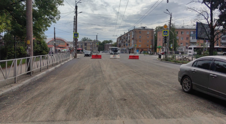 Мэрия: на улице Гагарина частично открыли возможность для проезда автомобилей