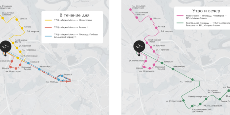 Рязанцев предупредили об изменении расписания бесплатных автобусов до ТРЦ "Марко Молл" Рязанцев предупредили об изменении расписания бесплатных автобусов до ТРЦ «Марко Молл»