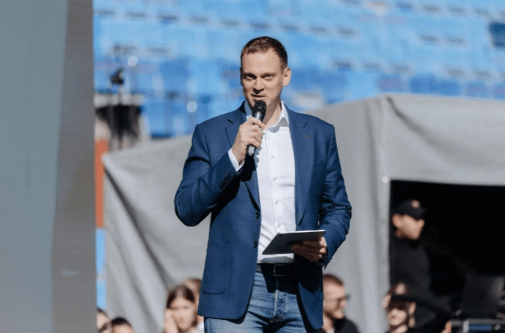 Рязанский губернатор Павел Малков побывал на юбилее "Зарядки с чемпионом"