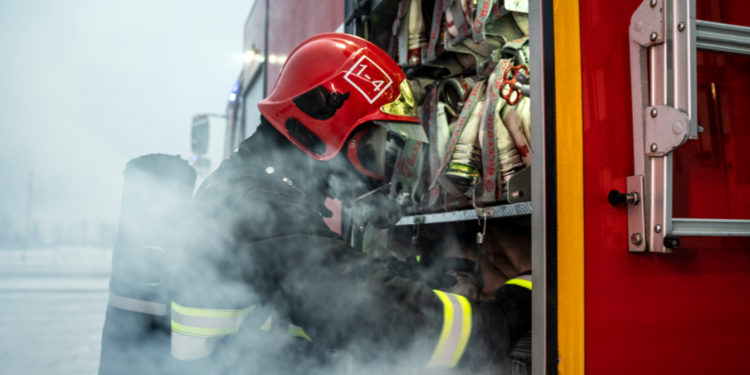 В Спасском районе горел многоквартирный жилой дом